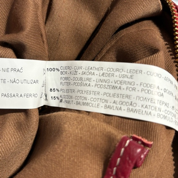 ZARA Handbag Braided. handle Leather Snap Closure Several Compartments Satchel - Picture 16 of 16